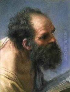 The Head of an Apostle by Benedetto Luti