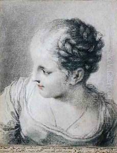 Head of a Girl by Benedetto Luti