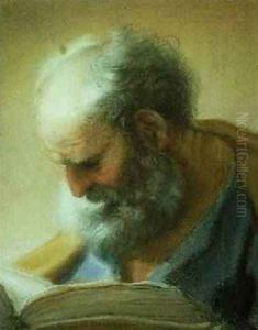 Head of an Apostle by Benedetto Luti