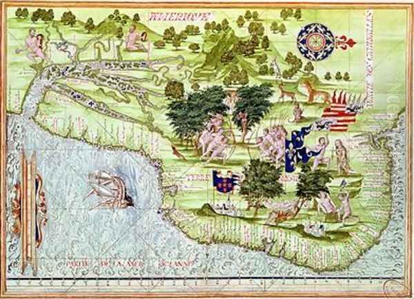 Map of Brasil - view 1