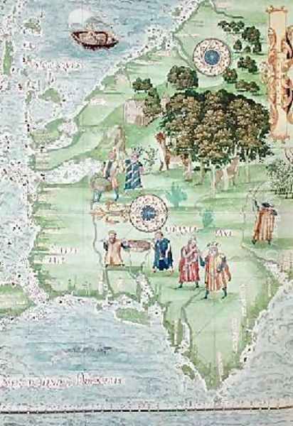 The Spice Trade in the Moloccas - view 1