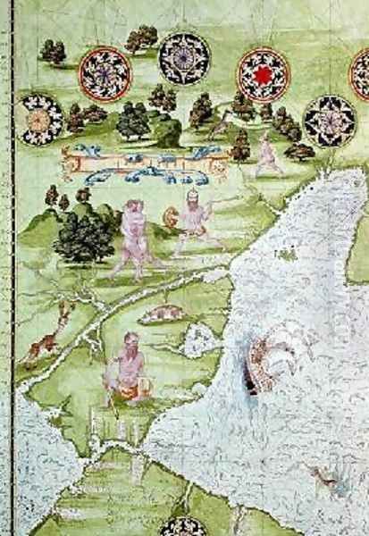 Map of the Magellan Straits 2 - view 1