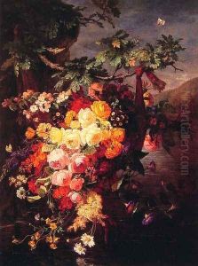 Wild Flowers and Butterflies