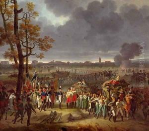 The Second Siege of Mantua on the 2nd February 1797 1812 by Charles Emile Hippolyte Lecomte-Vernet