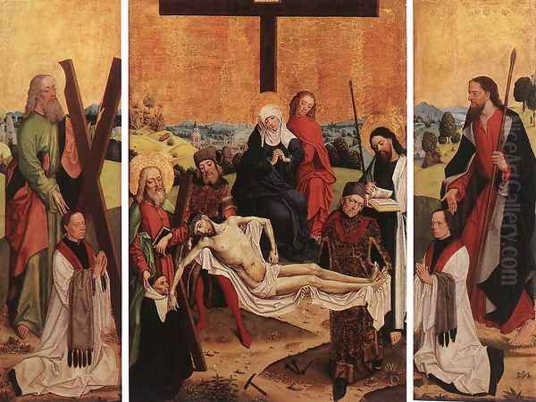 Triptych of Canon Gerhard ter Streegen de Monte - view 1