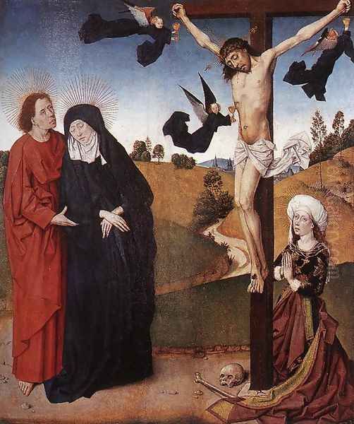 Christ on the Cross with Mary, John and Mary Magdalene - view 1