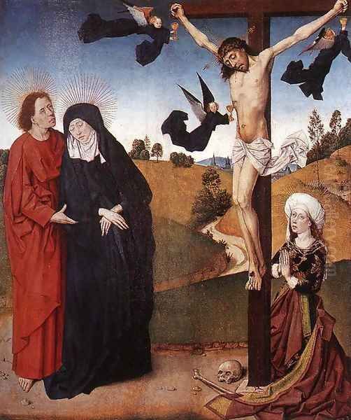 Christ on the Cross with Mary, John and Mary Magdalene 2 - view 1