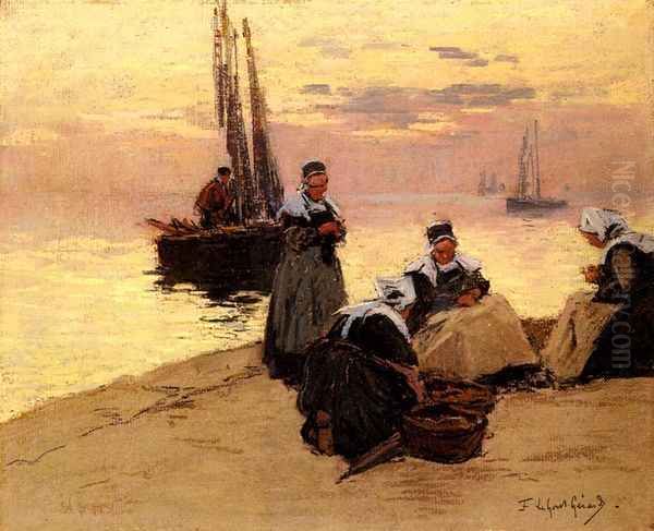 Breton Fisherwoman - view 1