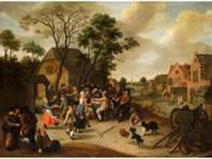 Hollandisches Bauernfest by Joost Cornelisz. Droochsloot