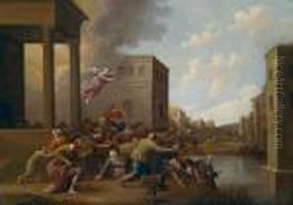 Die Heilung Der Kranken Am Teich Von Bethesda - view 1