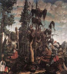 St George Freeing the Princess 1520 by Georg Lemberger