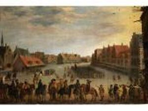 Marktplatz In Der Stadt Utrecht