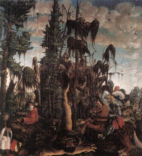 St George Freeing the Princess - view 1