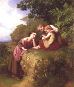 The Butterfly 1865 by Henry Lejeune