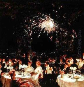 Dinner at the Casino by Gaston de La Touche