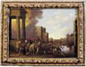 La Parabole Des Aveugles Ou La Piscine De Bethesda by Joost Cornelisz. Droochsloot