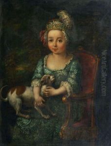 Jeune Fille Au Chien