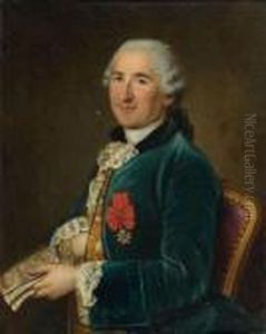 Portrait D'homme Au Gilet Bleu Portrait D'homme Au Gilet Bleu