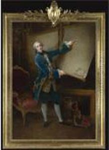 Portrait Of The Comte De Vaudreuil
