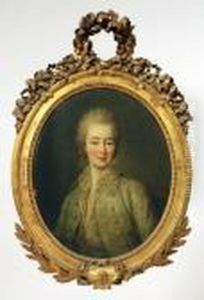 Portraitof Madame Dubarry In Hunting Clothes