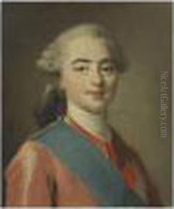 Portait De Louis 
Stanislas-xavier De France, Comte De Provence Et Futur Louis Xviii 
(1755-1824) by Francois-Hubert Drouais