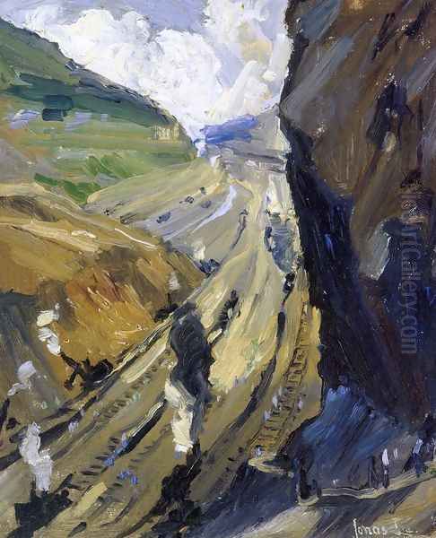 Study for "The Conquerors" by Jonas Lie