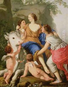 The Rape of Europa by Laurent De La Hyre
