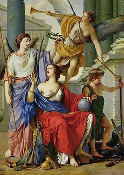 Allegory of the Regency of Anne of Austria 1601-66 - view 1