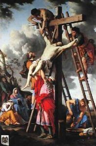 The Deposition by Laurent De La Hyre