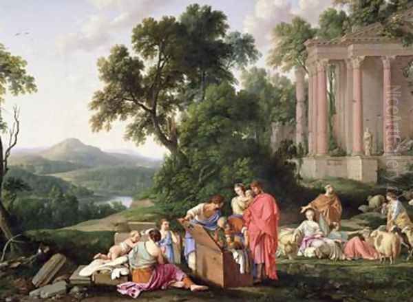 Laban Searching for the Idols - view 1