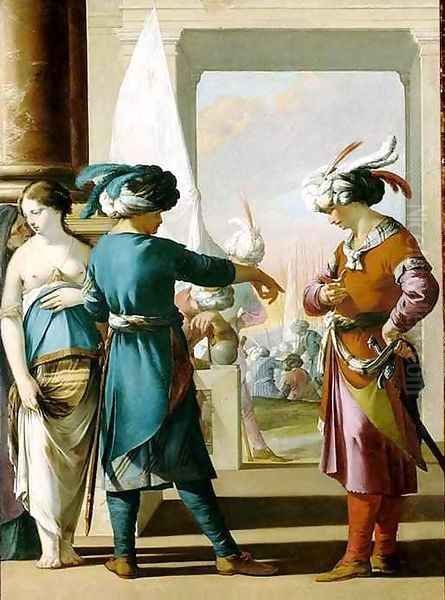 Panthea Cyrus and Araspas - view 1
