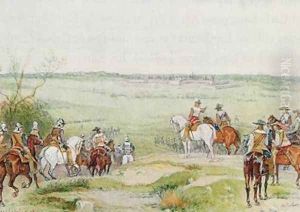 The Battle of Rocroi the army emerging before Rocroi