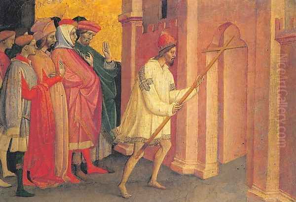 The Emperor Heraclius Carries the Cross to Jerusalem - view 1