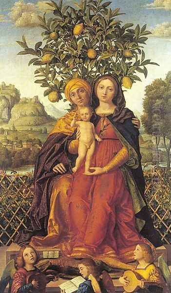 The Virgin and Child with Saint Anne 1510-15 - view 1