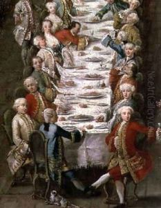 A Banquet in the House of Nanni in the Jewish Quarter A Banquet in the House of Nanni in the Jewish Quarter