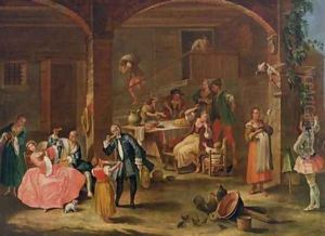 Lunch in the Country by Pietro Longhi