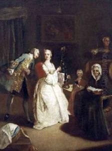 The Declaration of Love by Pietro Longhi