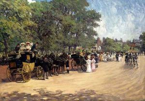 The Four-in-Hand, Hyde Park by Albert Ludovici