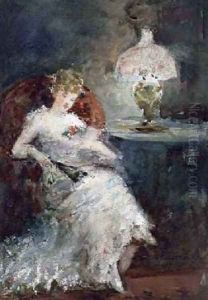 Her First May Ball by Albert Ludovici