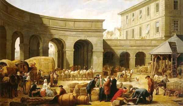The Courtyard of the Customs House - view 1