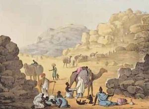 A Slave Kaffle by Captain George Francis Lyon