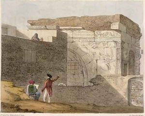 Triumphal Arch Tripoli by Captain George Francis Lyon