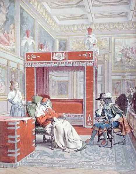 The death of Armand-Jean du Plessis Cardinal Richelieu 1585-1642 - view 1