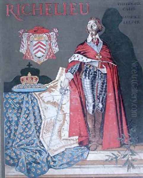 Cover illustration for The Life of Armand-Jean du Plessis Cardinal Richelieu - view 1