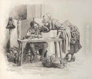 At the notary's by Maurice Leloir