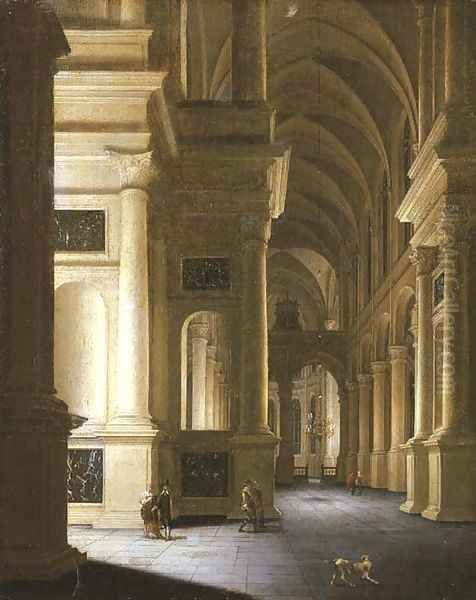 Interior of the Sint Laurenskirk, Rotterdam - view 1