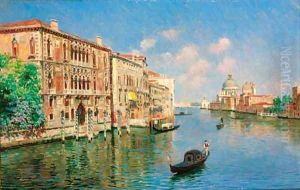 The Grand Canal with Santa Maria della Salute and the Customs House beyond