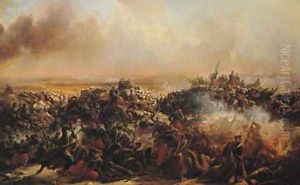 The Battle of Sebastopol by Jean-Charles Langlois