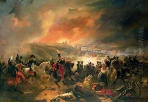 The Battle of Smolensk by Jean-Charles Langlois