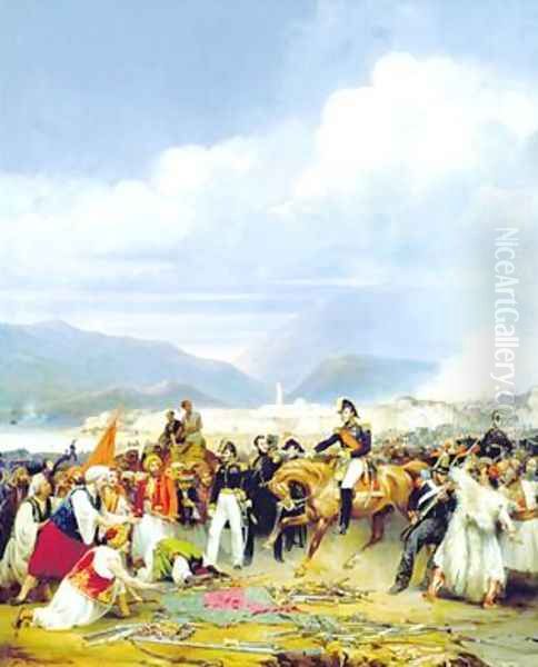 The Capture of Morea Castle - view 1